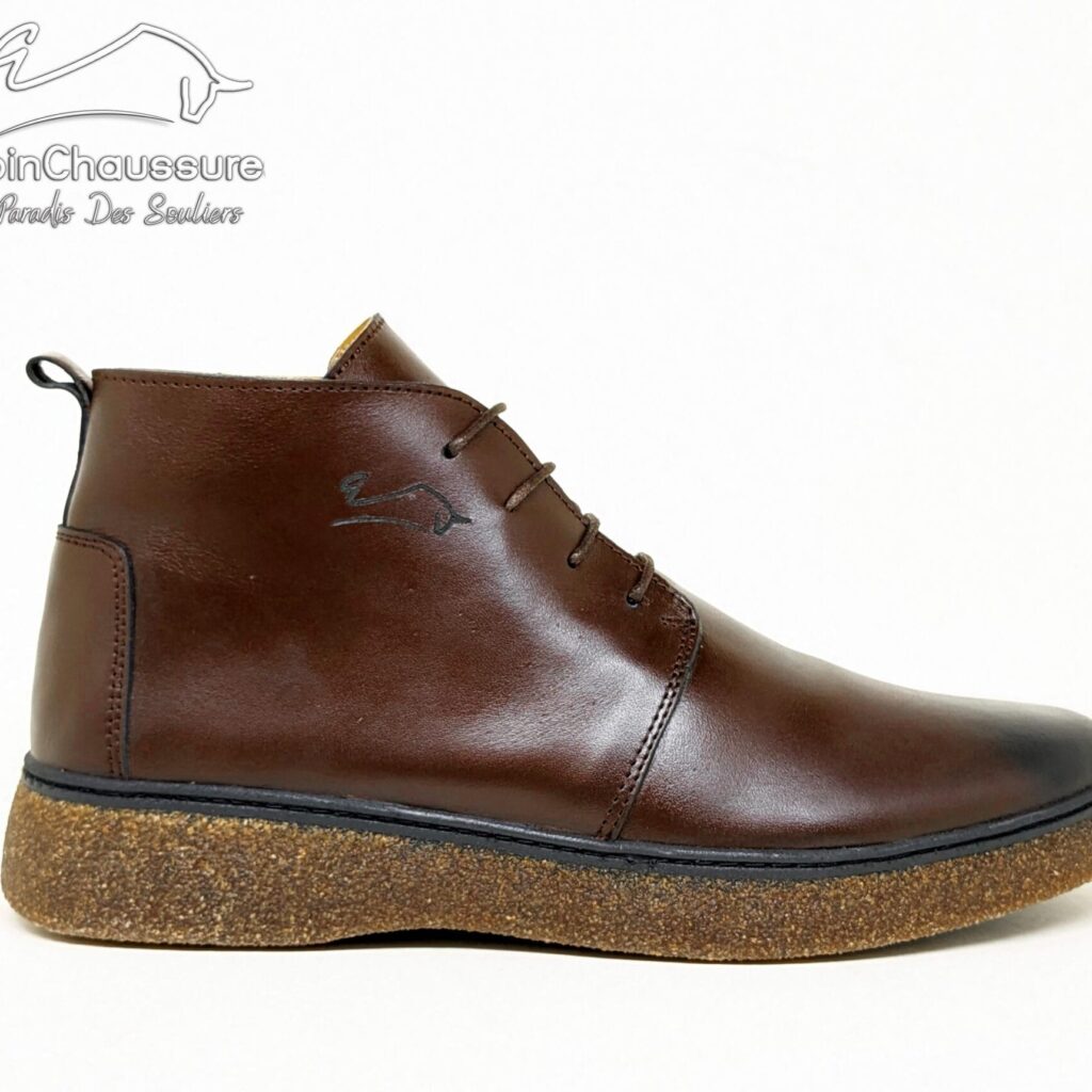 Brown smoothy boot
