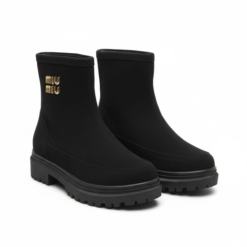 Bottines Raffinées en Daim- Collection Signature